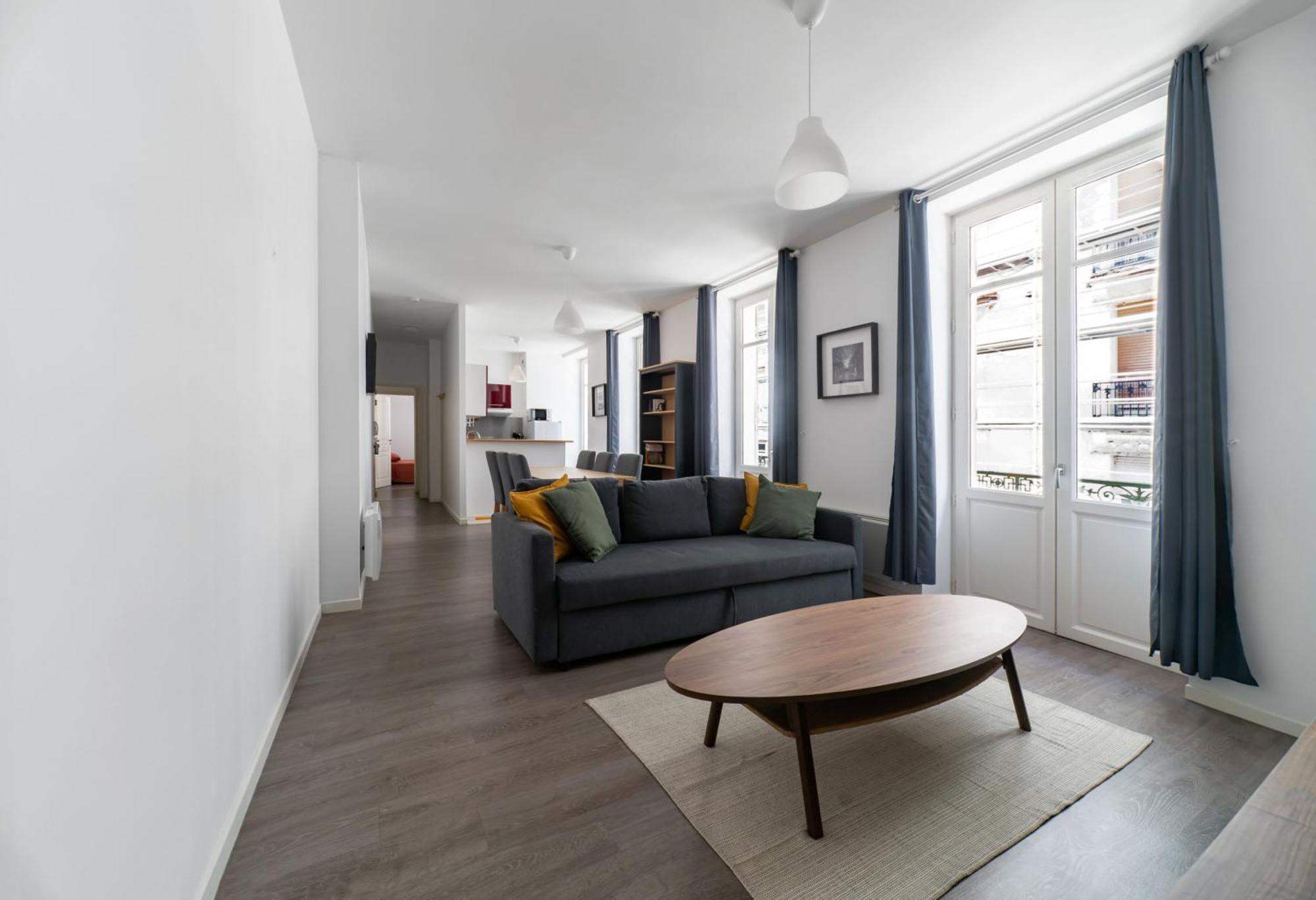 Le Brit - Grand Appartement Design, 3 Chambres, Centre Ville Vichy Exteriér fotografie