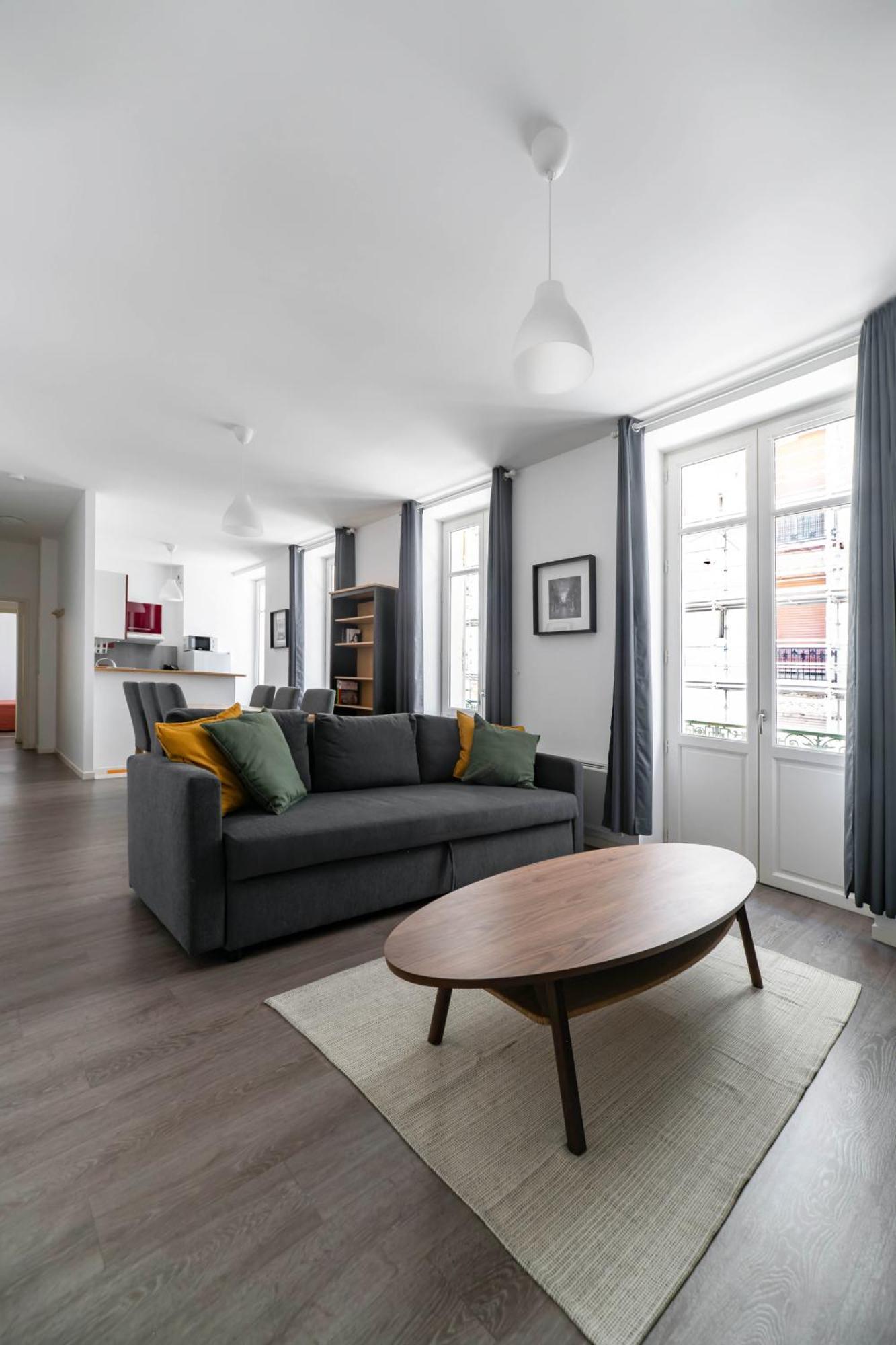 Le Brit - Grand Appartement Design, 3 Chambres, Centre Ville Vichy Exteriér fotografie